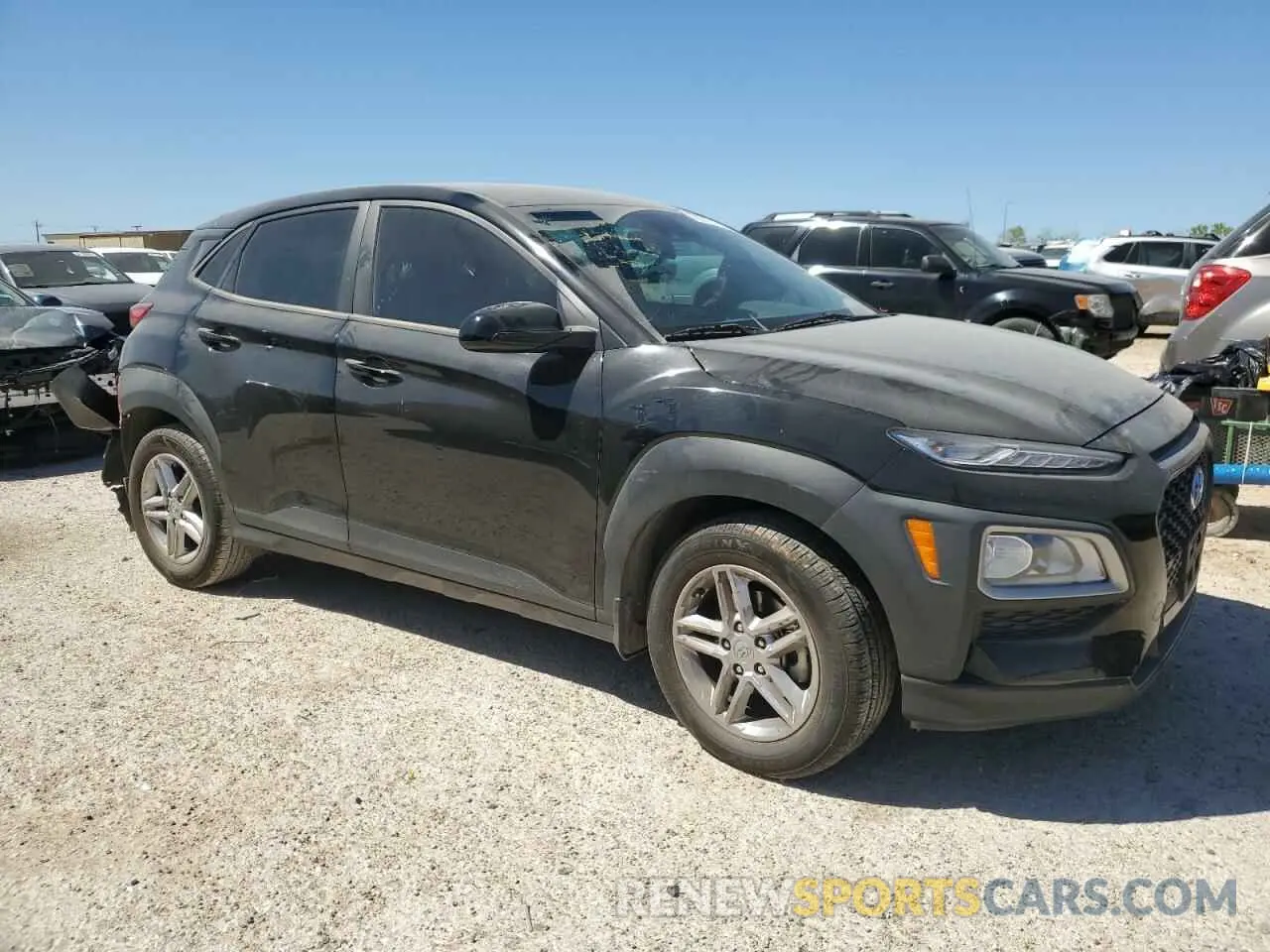 4 Фотография поврежденного автомобиля KM8K12AA6MU647750 HYUNDAI KONA 2021