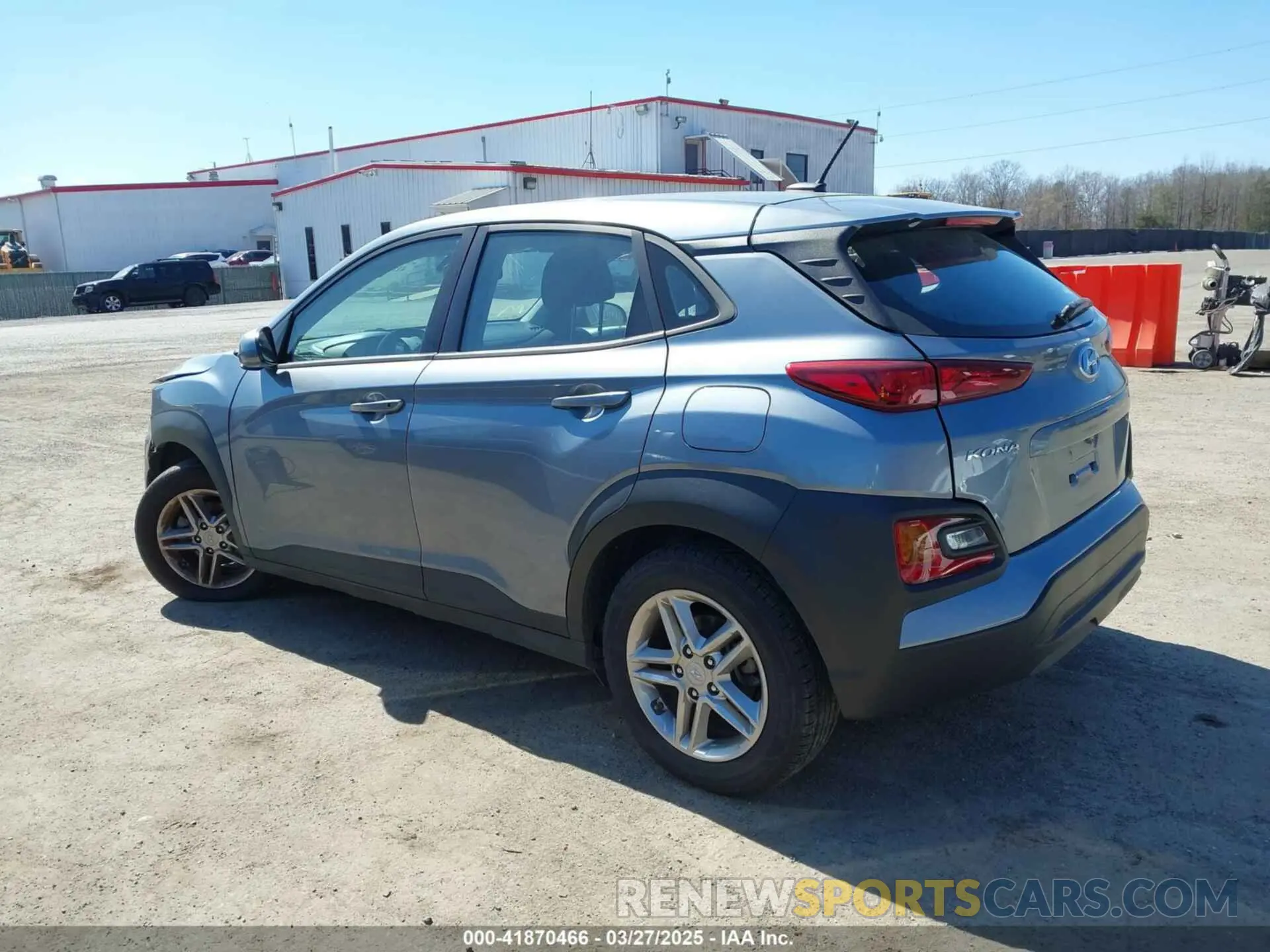 3 Photograph of a damaged car KM8K12AA6MU659431 HYUNDAI KONA 2021