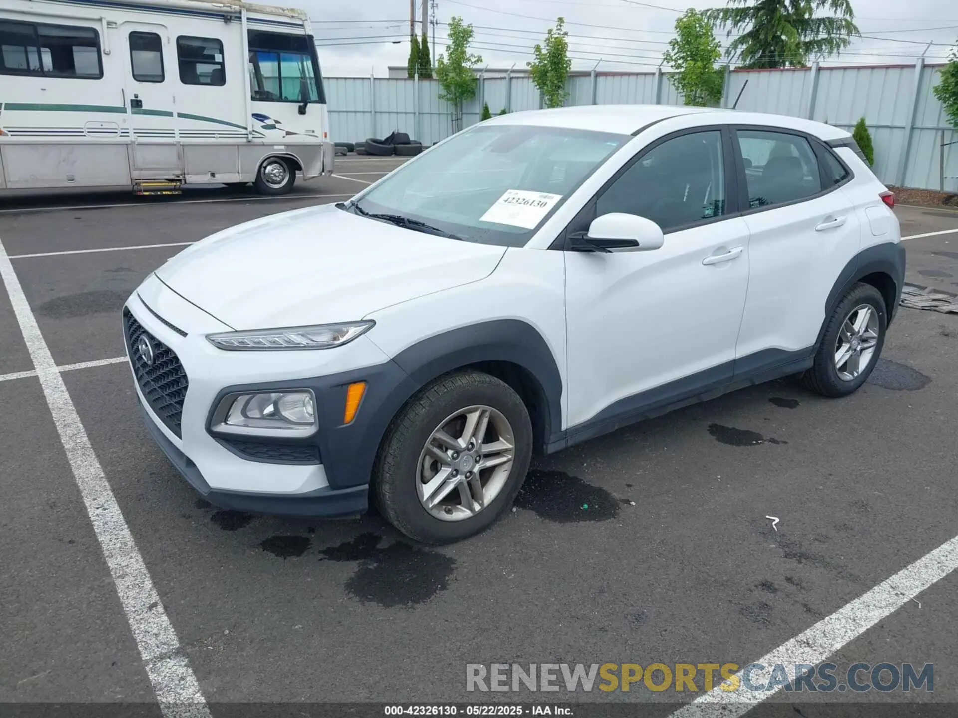 2 Фотография поврежденного автомобиля KM8K12AA7MU609122 HYUNDAI KONA 2021