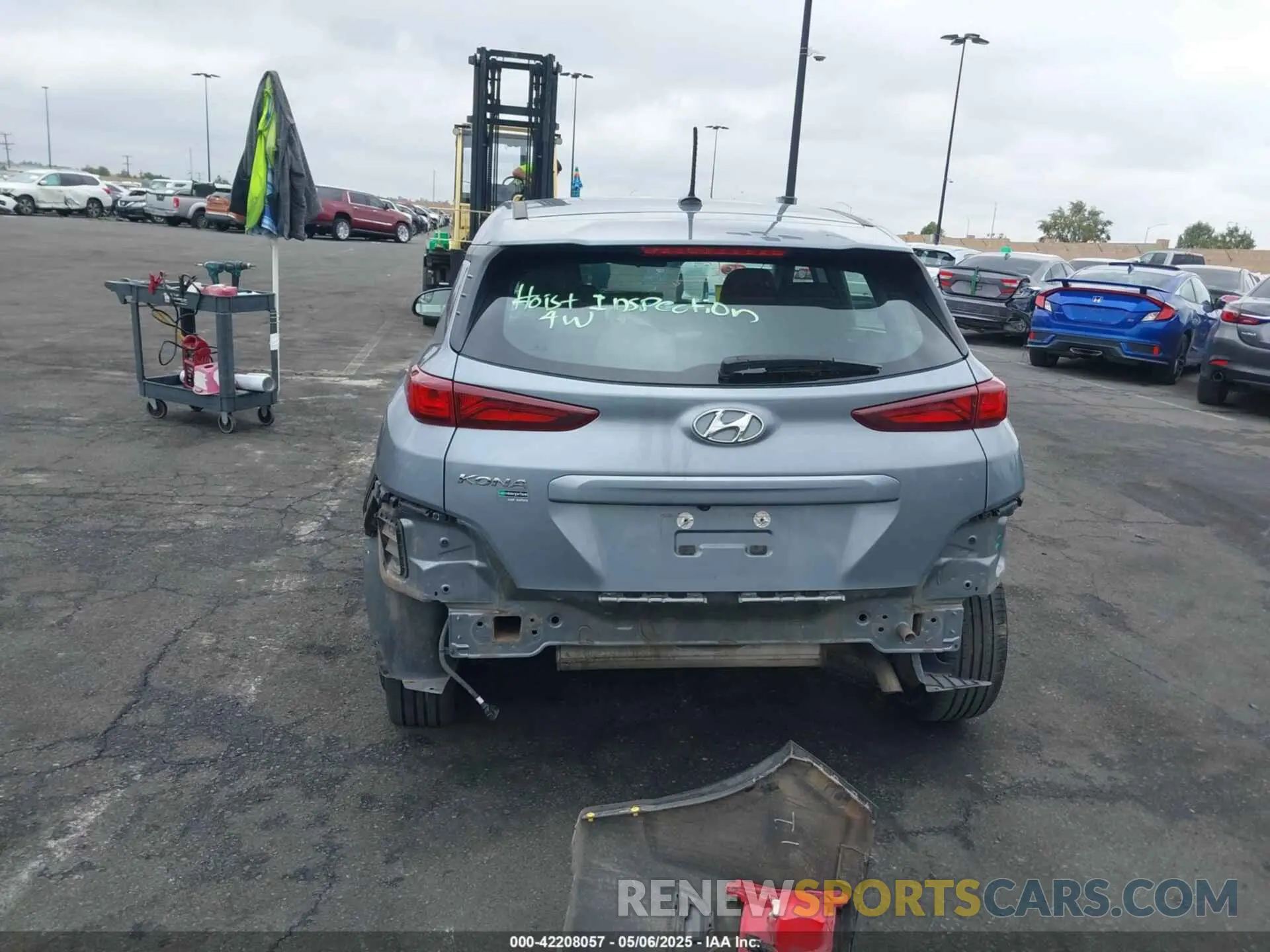 17 Фотография поврежденного автомобиля KM8K12AA7MU610867 HYUNDAI KONA 2021