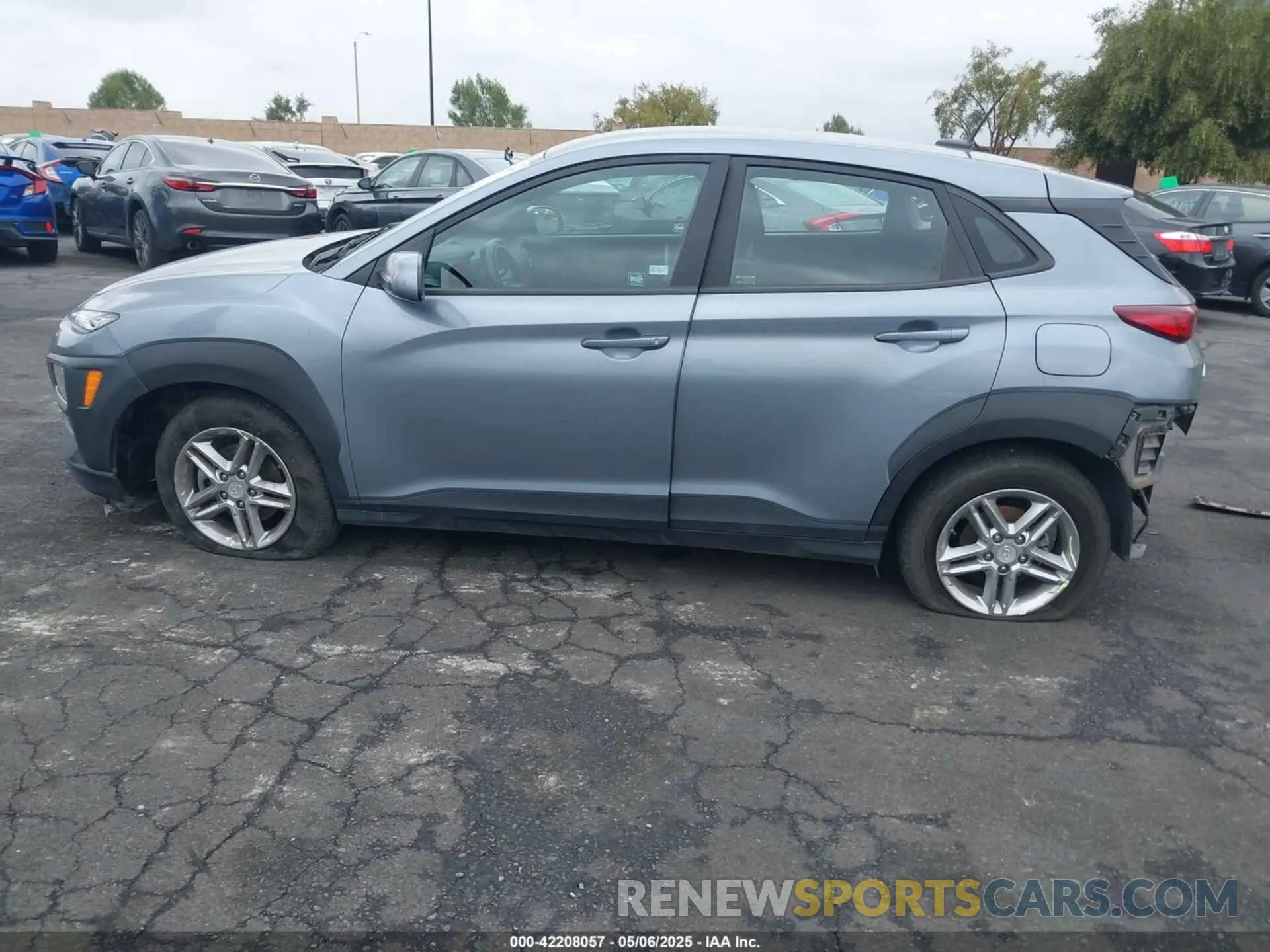 6 Фотография поврежденного автомобиля KM8K12AA7MU610867 HYUNDAI KONA 2021