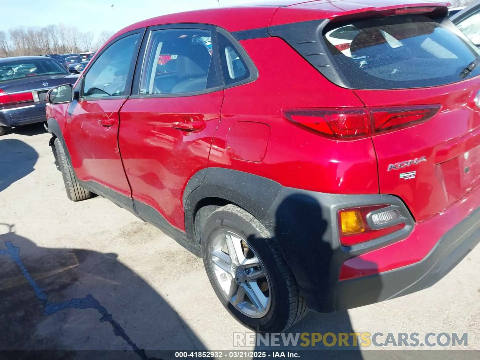15 Photograph of a damaged car KM8K12AA7MU645814 HYUNDAI KONA 2021