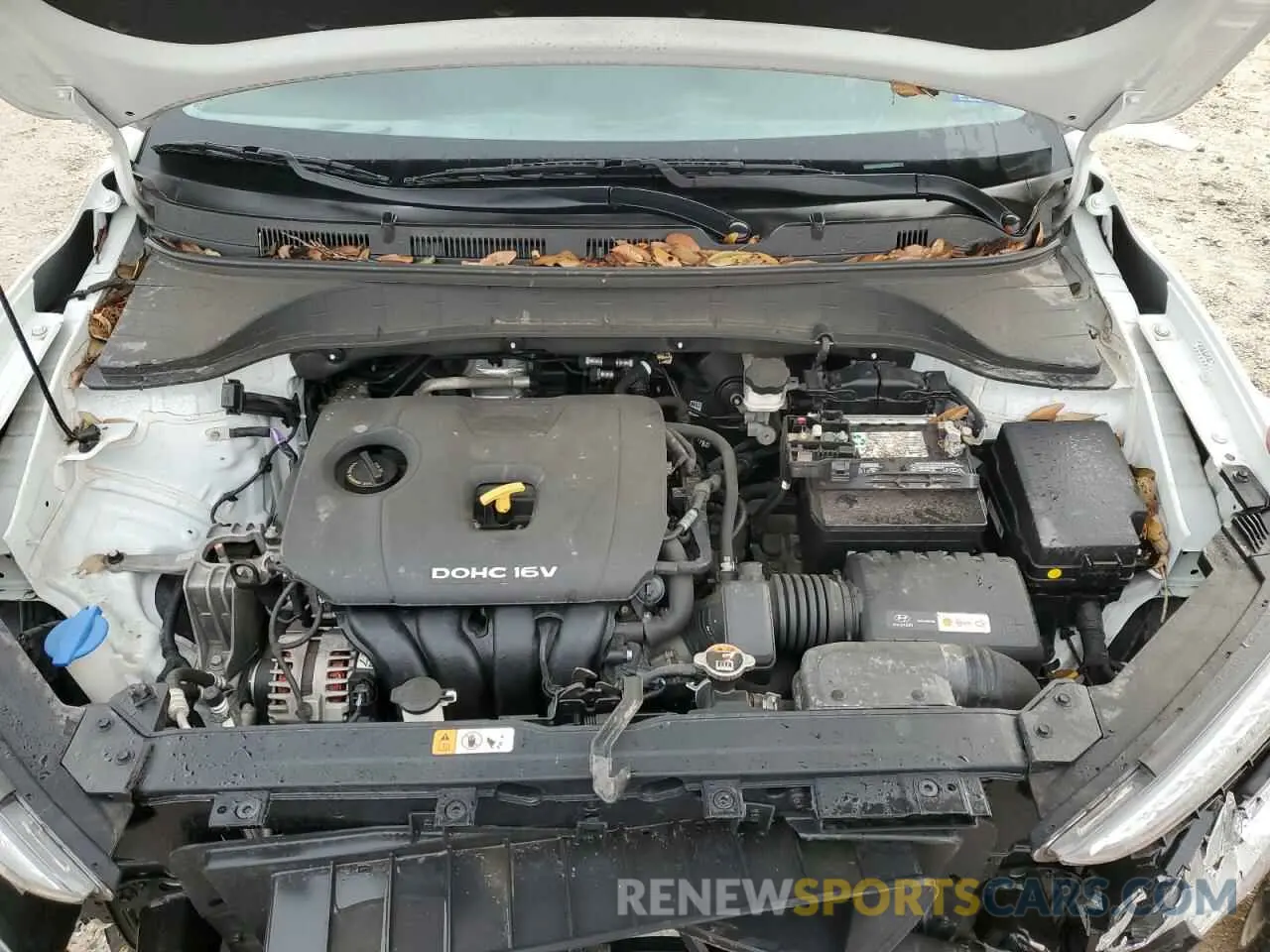 12 Photograph of a damaged car KM8K12AA8MU694116 HYUNDAI KONA 2021