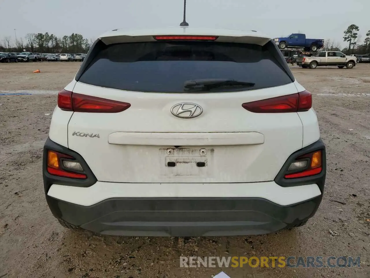 6 Photograph of a damaged car KM8K12AA8MU694116 HYUNDAI KONA 2021