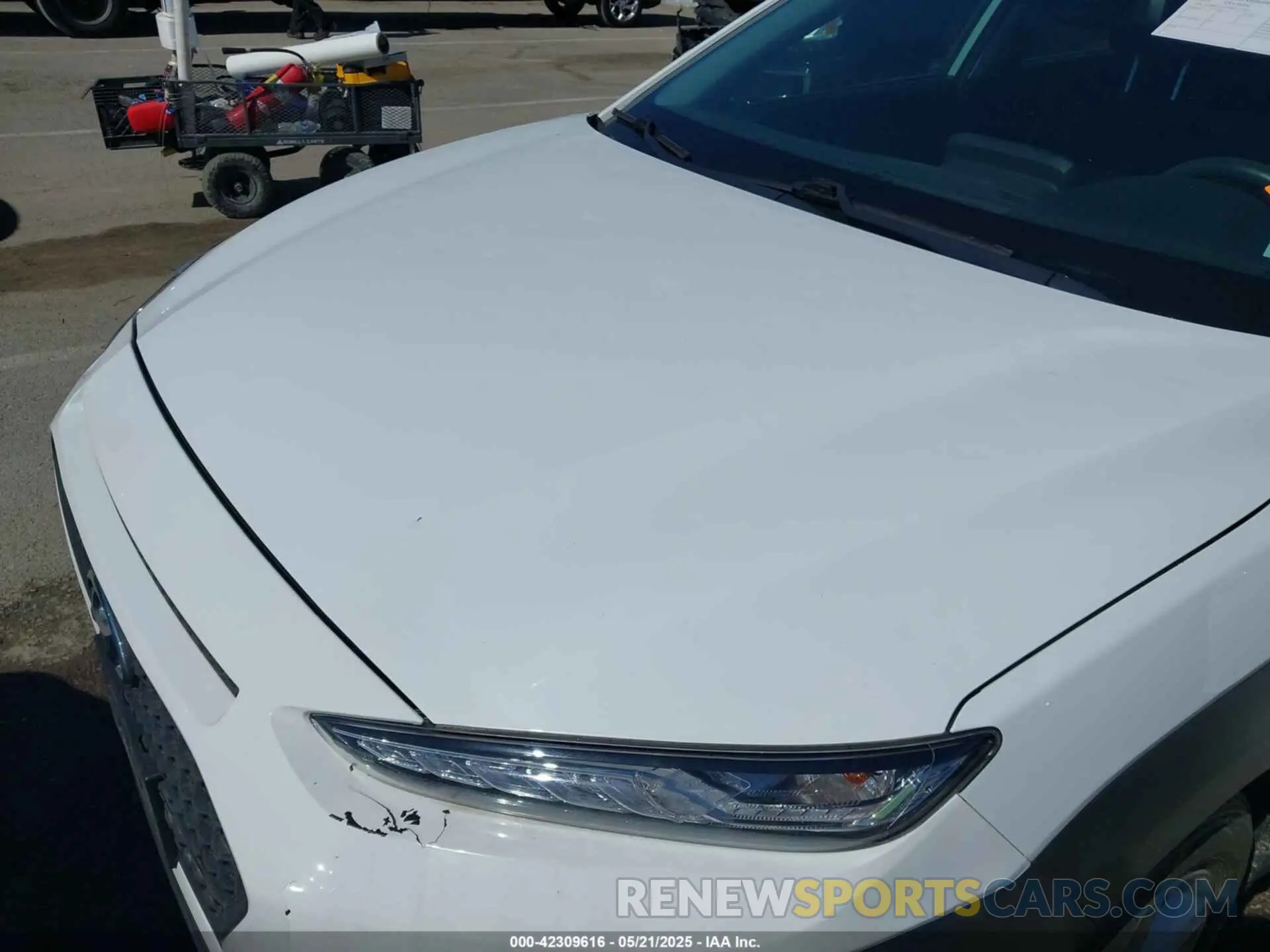 6 Photograph of a damaged car KM8K12AA8MU752287 HYUNDAI KONA 2021