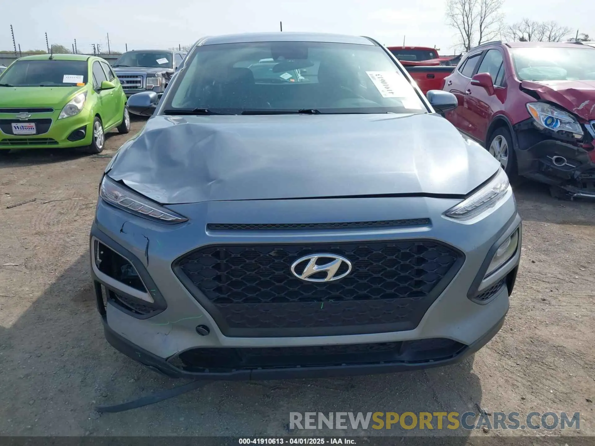 13 Фотография поврежденного автомобиля KM8K12AAXMU600057 HYUNDAI KONA 2021