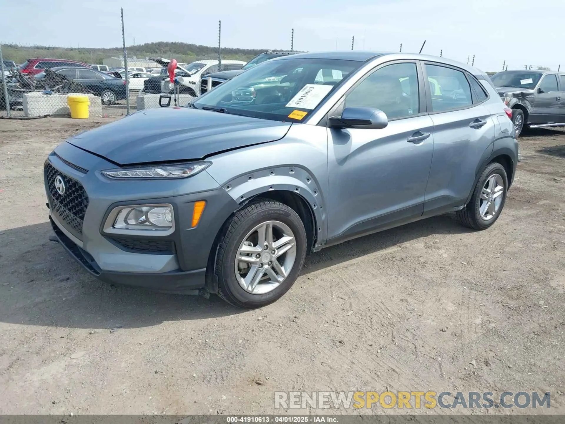 2 Фотография поврежденного автомобиля KM8K12AAXMU600057 HYUNDAI KONA 2021
