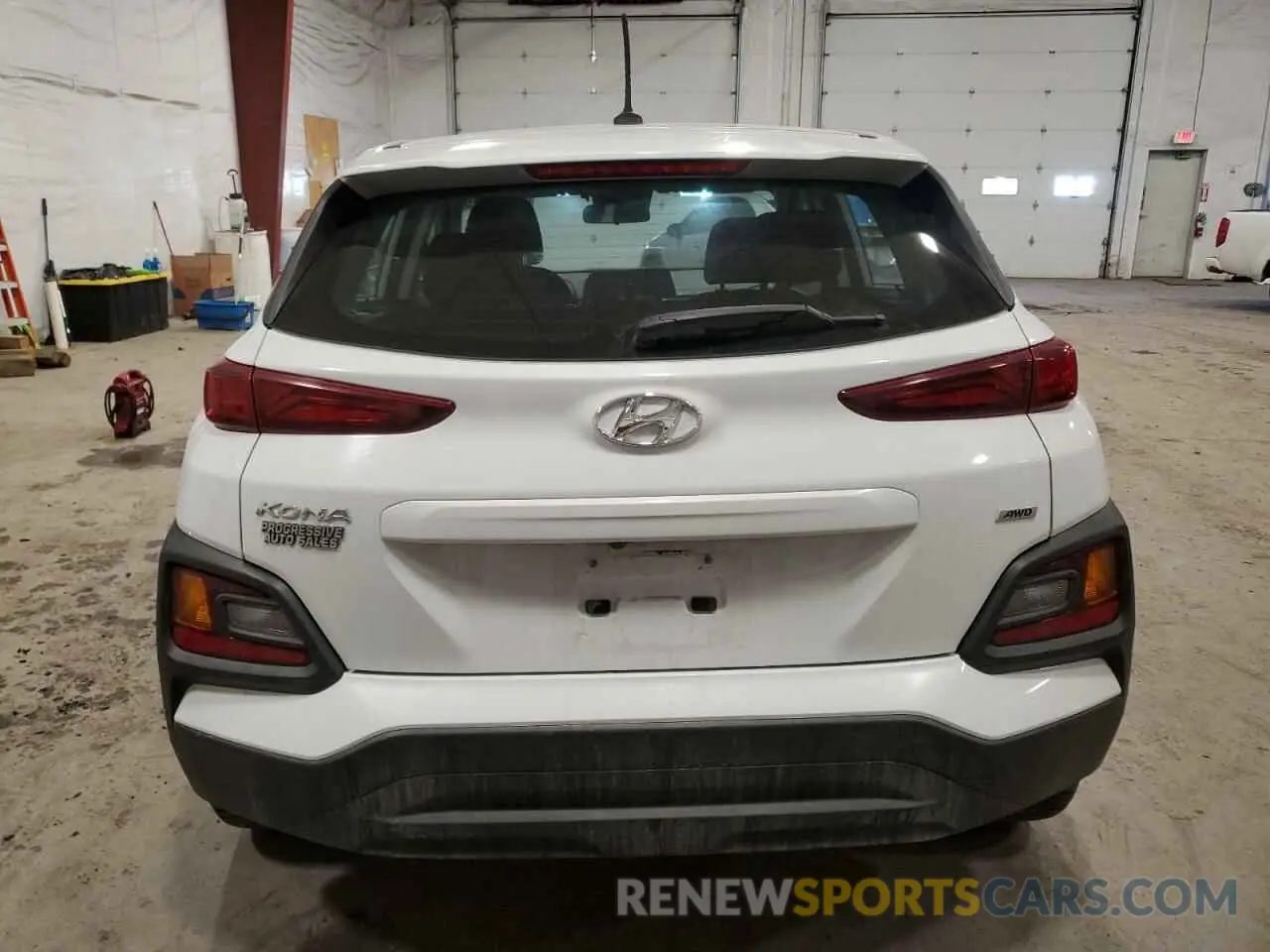 6 Photograph of a damaged car KM8K1CAA1MU600759 HYUNDAI KONA 2021