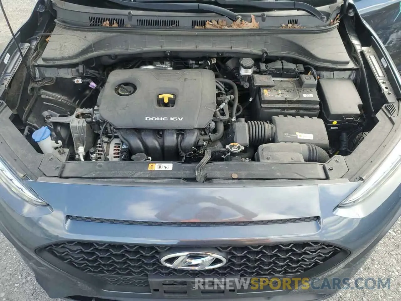 11 Photograph of a damaged car KM8K1CAA2MU646536 HYUNDAI KONA 2021