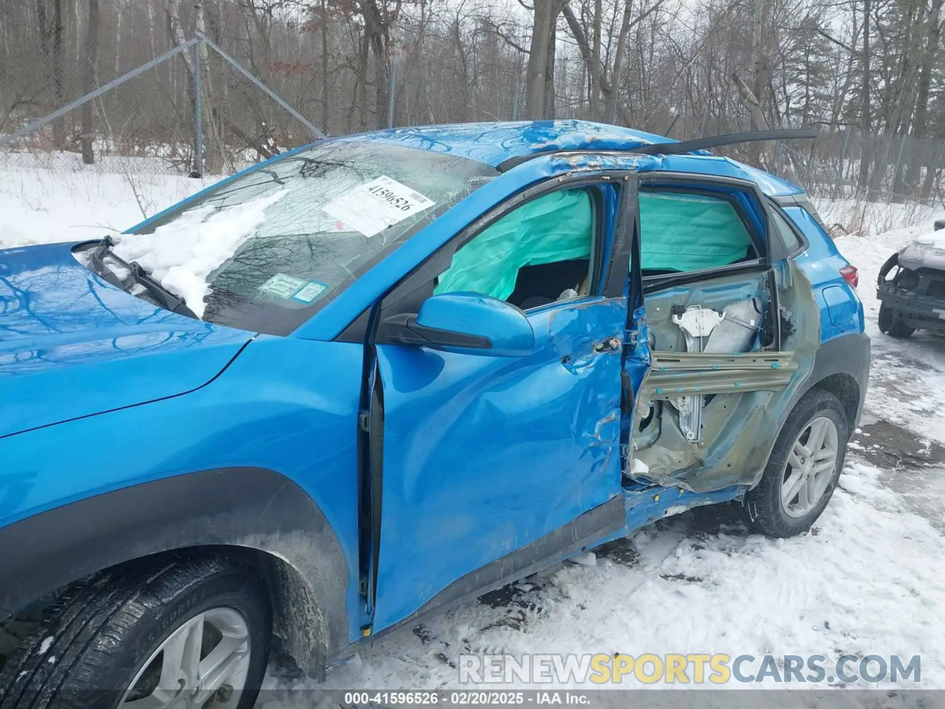 6 Фотография поврежденного автомобиля KM8K1CAA3MU638297 HYUNDAI KONA 2021