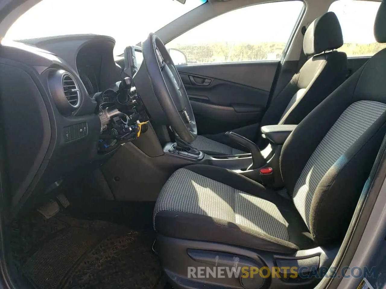 7 Фотография поврежденного автомобиля KM8K1CAA3MU657559 HYUNDAI KONA 2021