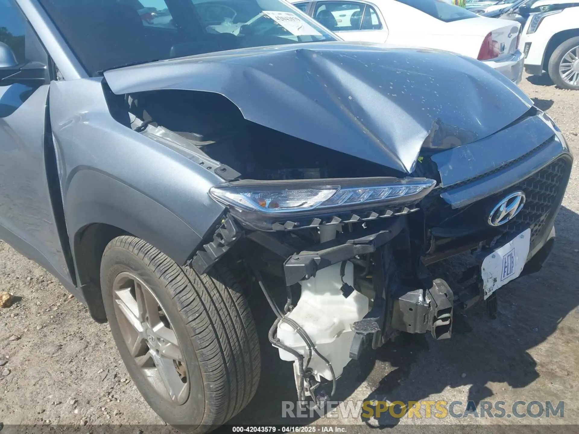 6 Фотография поврежденного автомобиля KM8K1CAA3MU674975 HYUNDAI KONA 2021