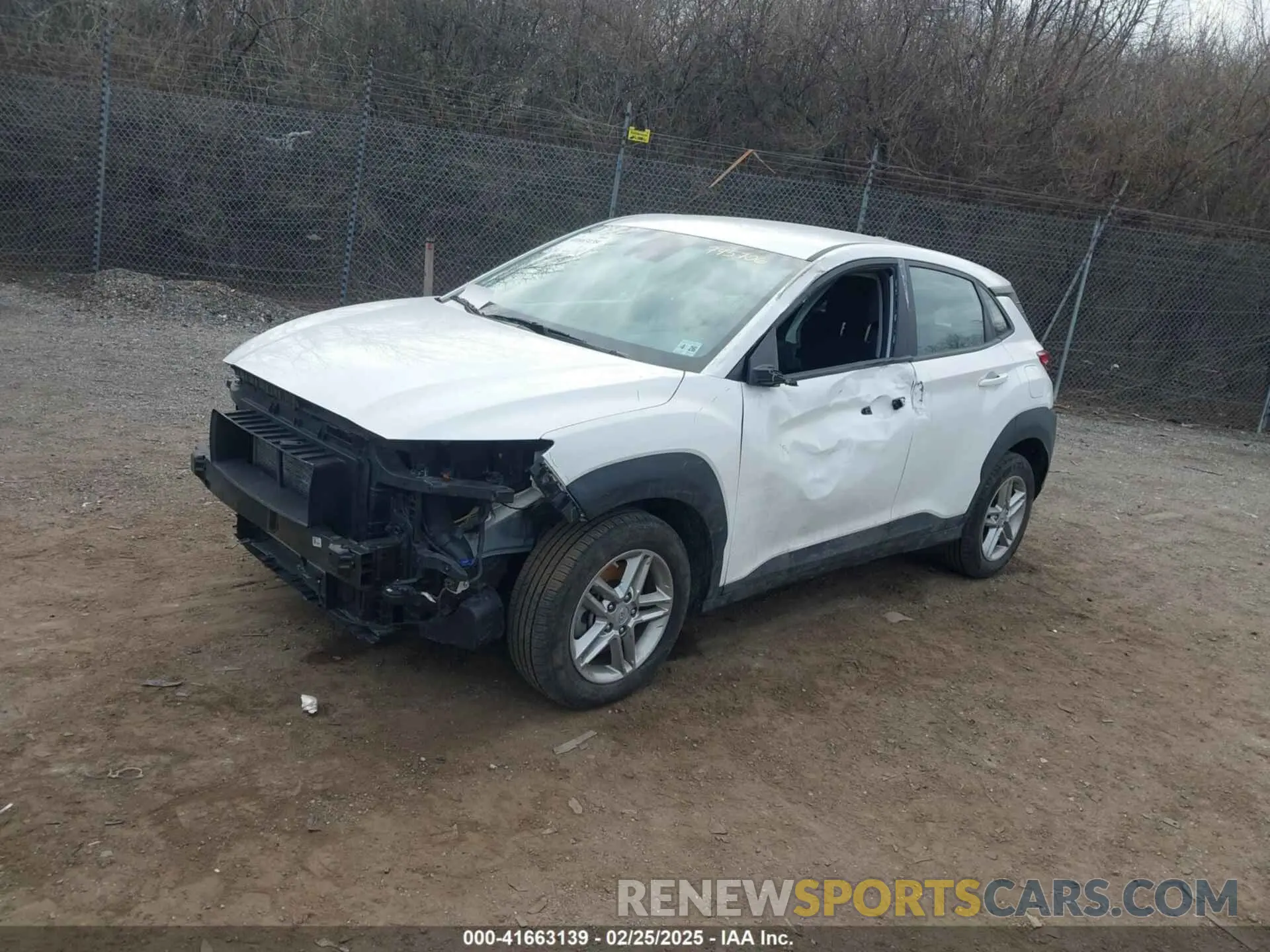 2 Photograph of a damaged car KM8K1CAA3MU745706 HYUNDAI KONA 2021