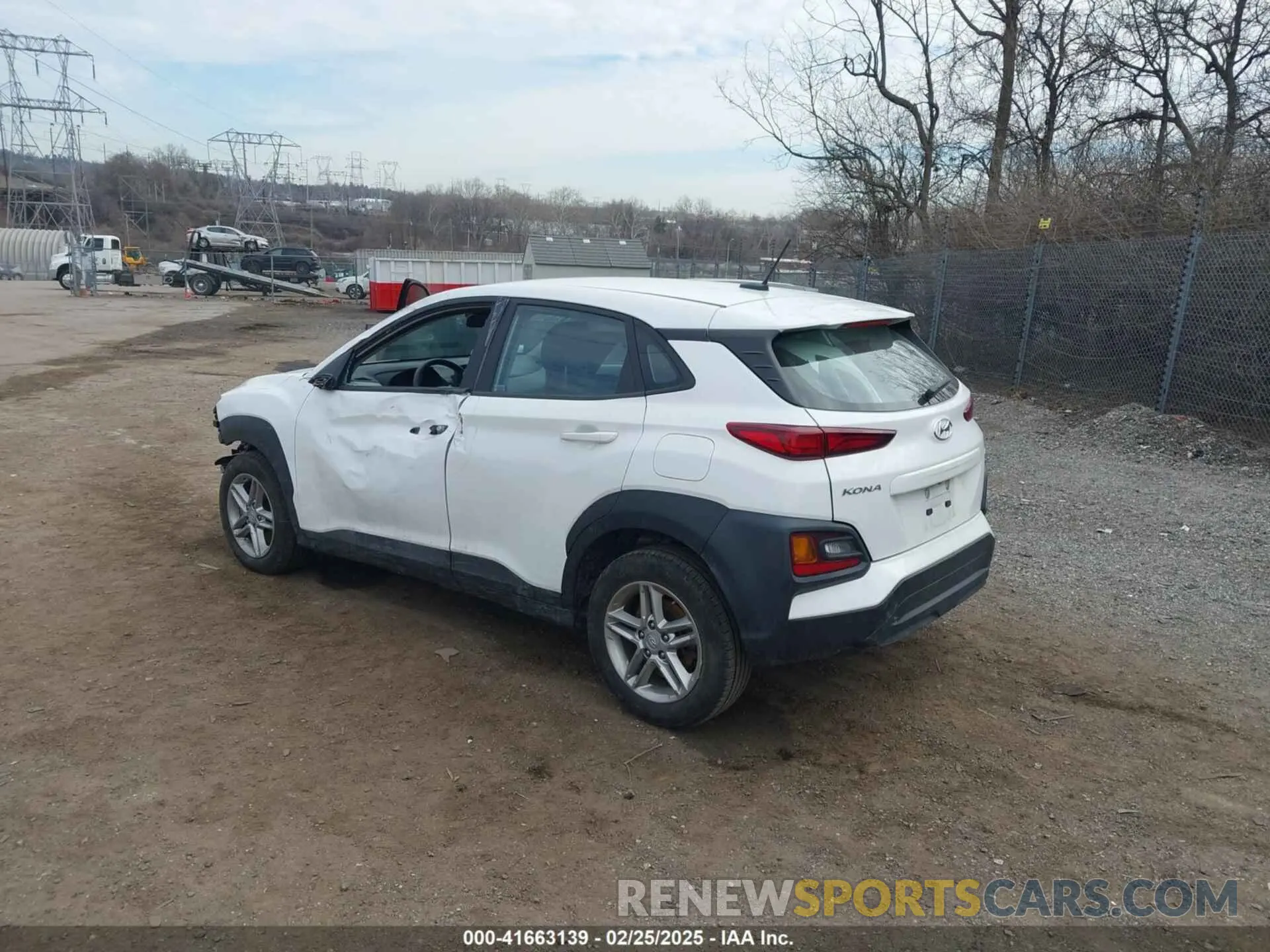 3 Photograph of a damaged car KM8K1CAA3MU745706 HYUNDAI KONA 2021