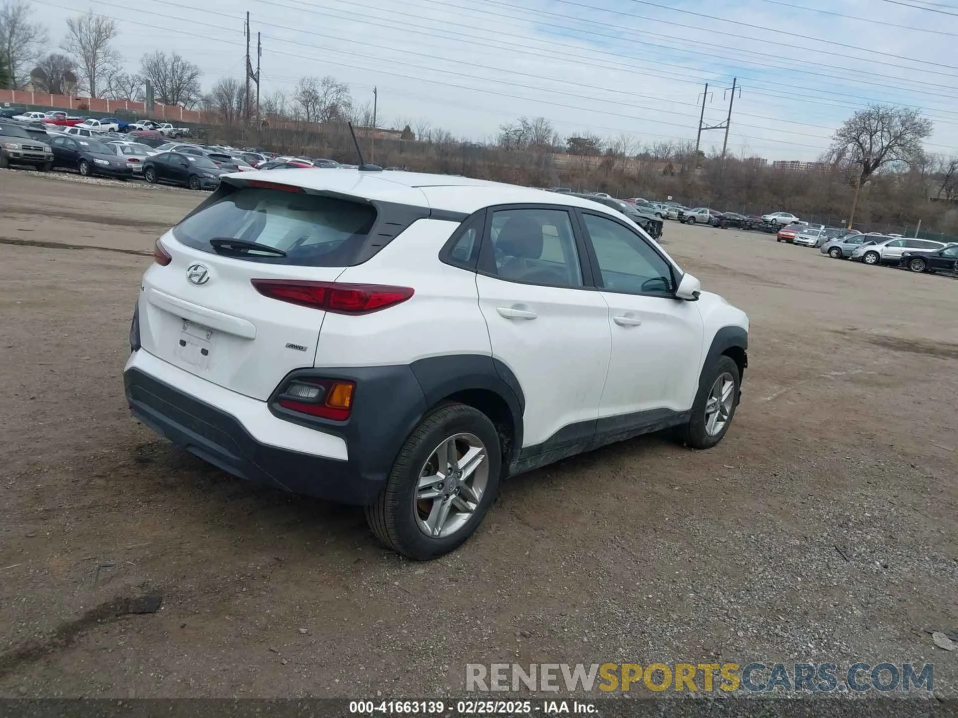 4 Photograph of a damaged car KM8K1CAA3MU745706 HYUNDAI KONA 2021