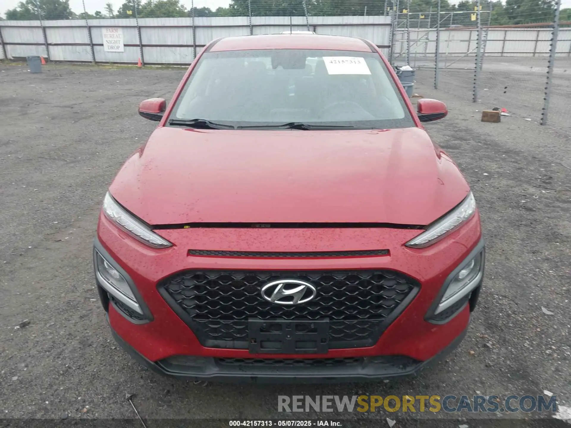 12 Photograph of a damaged car KM8K1CAA4MU633934 HYUNDAI KONA 2021