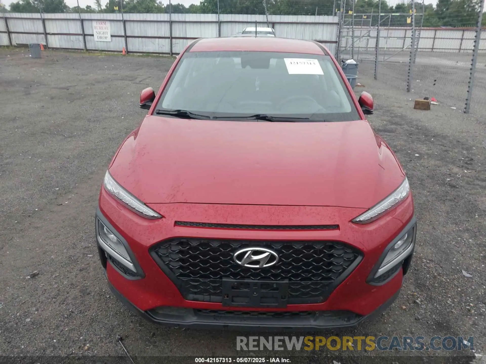 6 Photograph of a damaged car KM8K1CAA4MU633934 HYUNDAI KONA 2021
