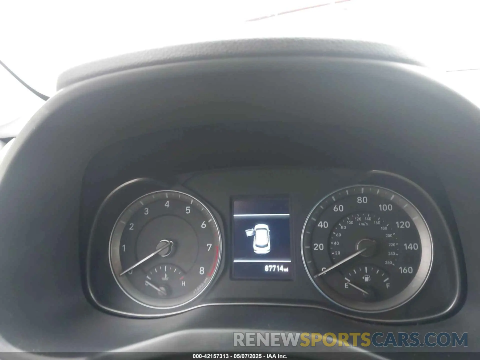 7 Photograph of a damaged car KM8K1CAA4MU633934 HYUNDAI KONA 2021