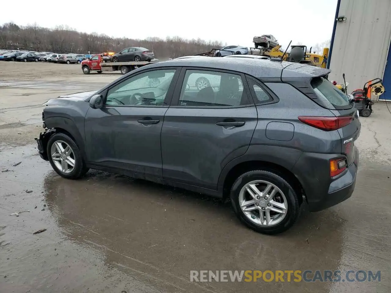 2 Фотография поврежденного автомобиля KM8K1CAA4MU685385 HYUNDAI KONA 2021