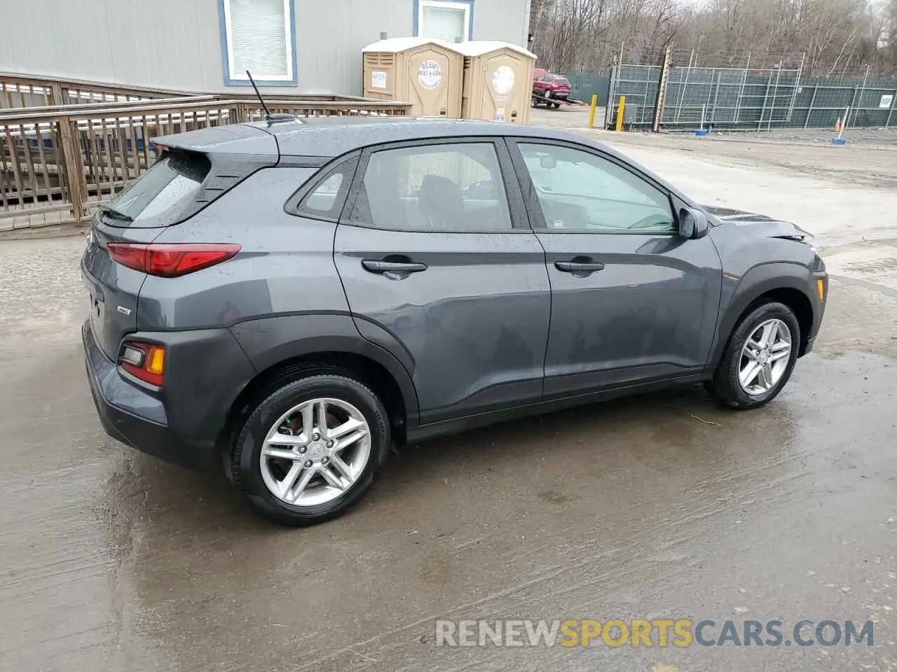 3 Фотография поврежденного автомобиля KM8K1CAA4MU685385 HYUNDAI KONA 2021