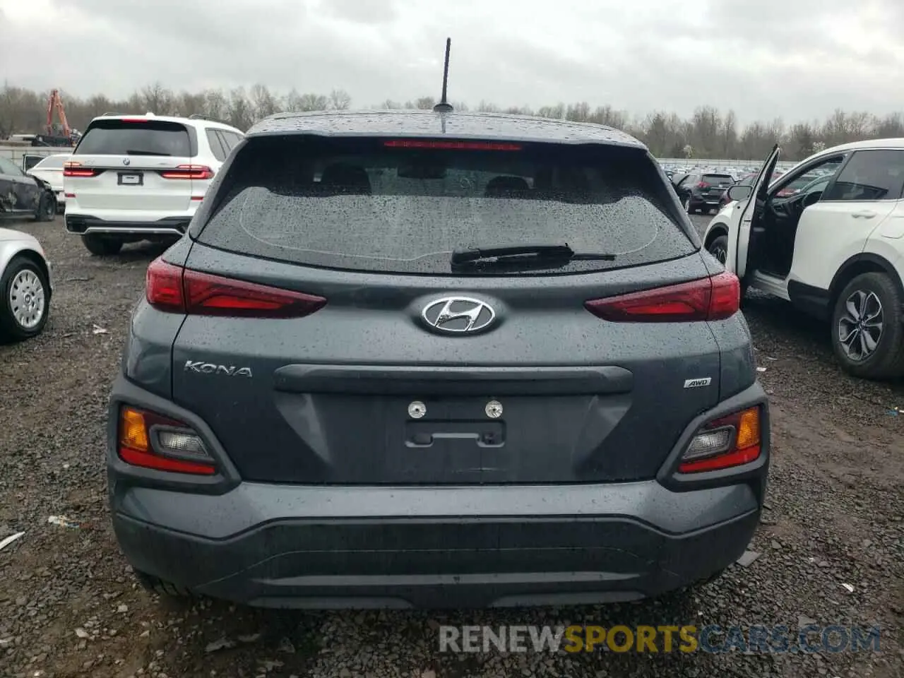 6 Фотография поврежденного автомобиля KM8K1CAA4MU705330 HYUNDAI KONA 2021