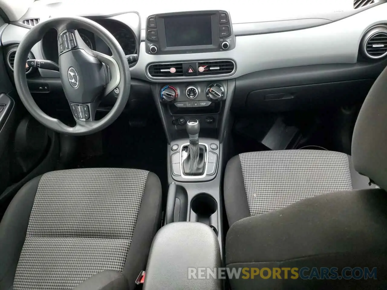 8 Фотография поврежденного автомобиля KM8K1CAA4MU705330 HYUNDAI KONA 2021