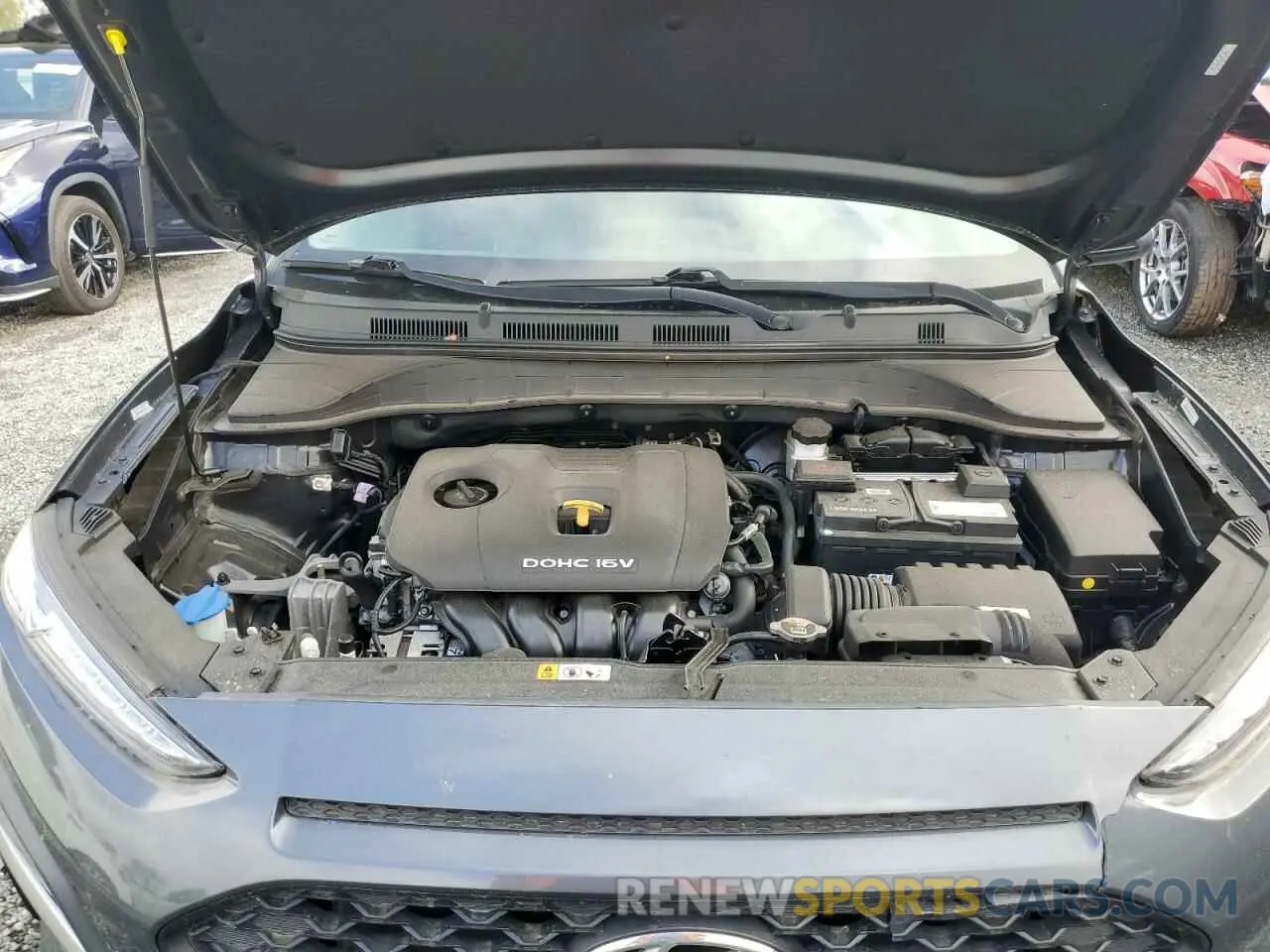 11 Photograph of a damaged car KM8K1CAA5MU643078 HYUNDAI KONA 2021