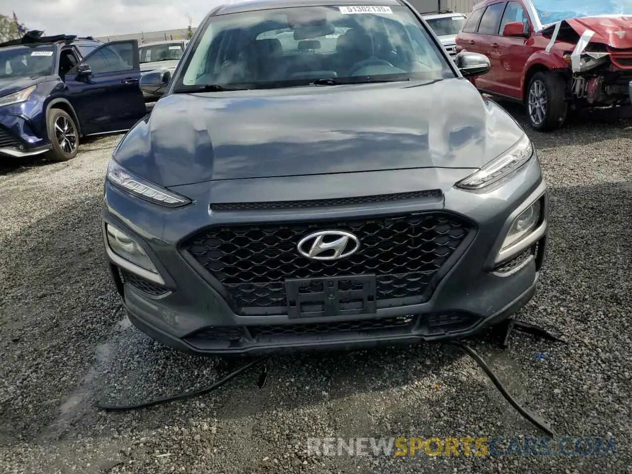 5 Photograph of a damaged car KM8K1CAA5MU643078 HYUNDAI KONA 2021