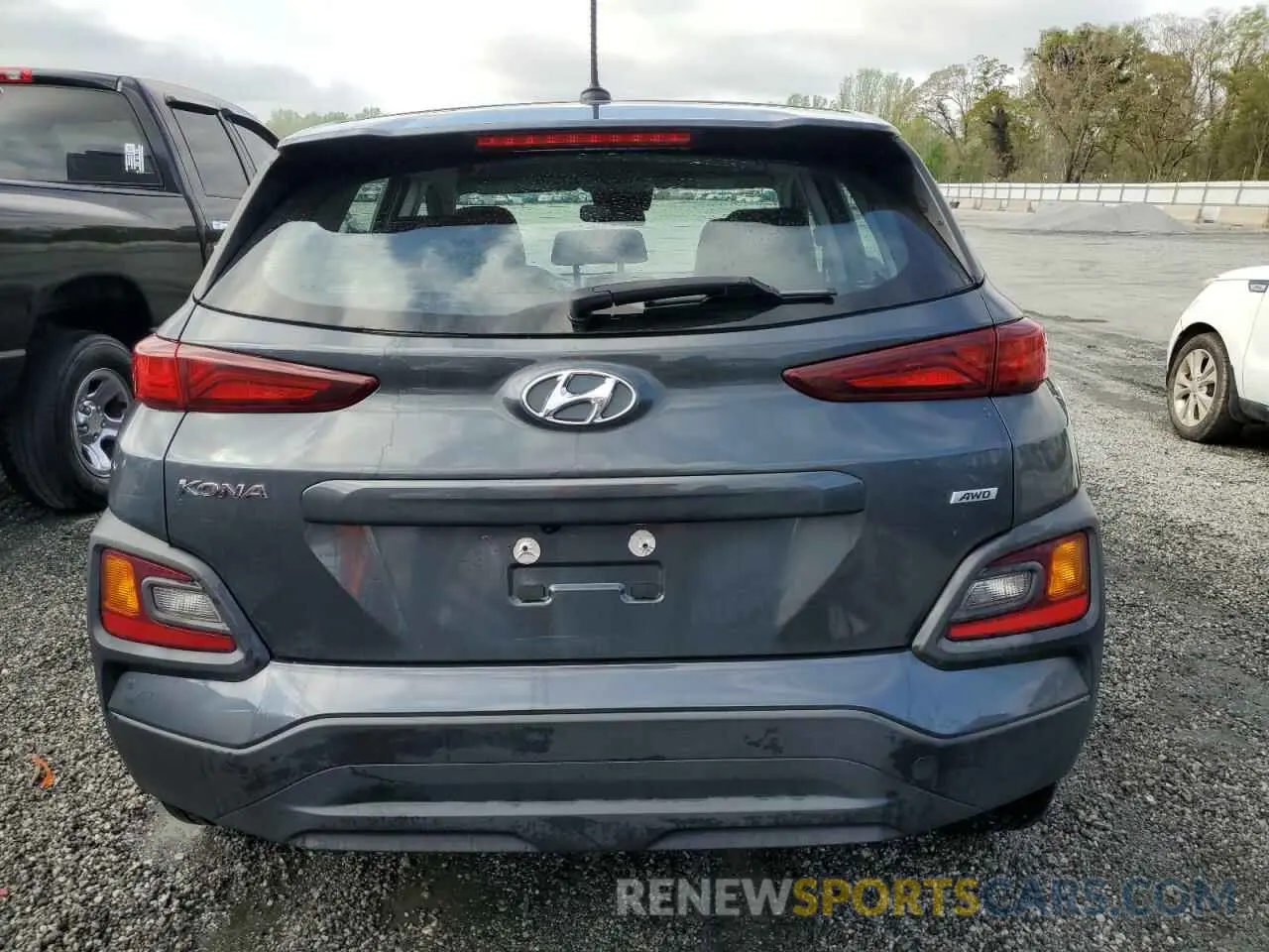 6 Photograph of a damaged car KM8K1CAA5MU643078 HYUNDAI KONA 2021