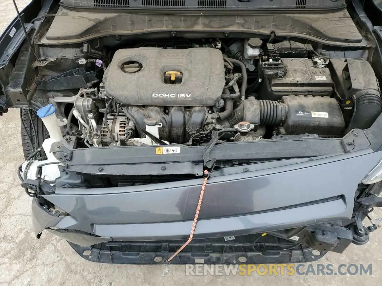 12 Photograph of a damaged car KM8K1CAA7MU653062 HYUNDAI KONA 2021