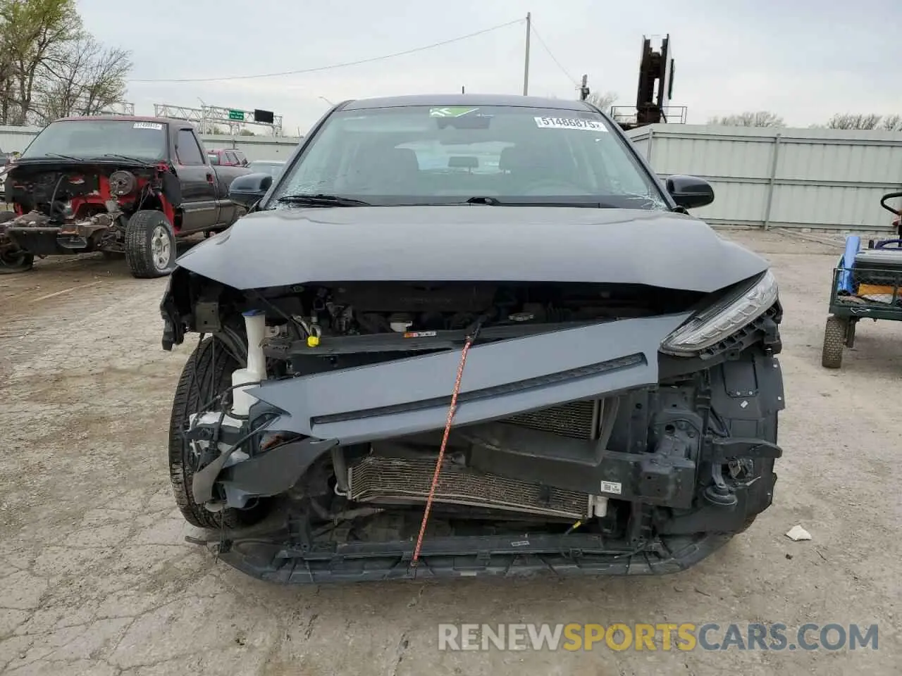 5 Photograph of a damaged car KM8K1CAA7MU653062 HYUNDAI KONA 2021
