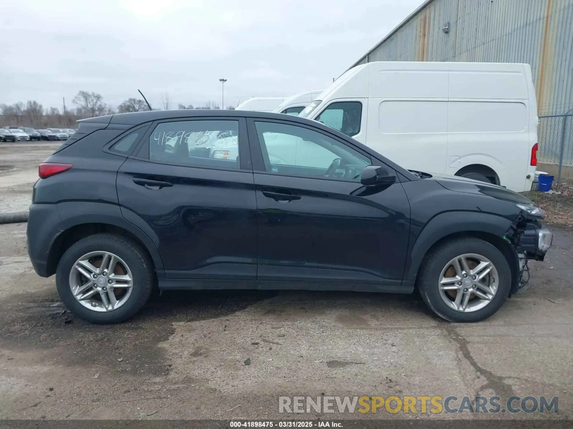 13 Photograph of a damaged car KM8K1CAA8MU738427 HYUNDAI KONA 2021