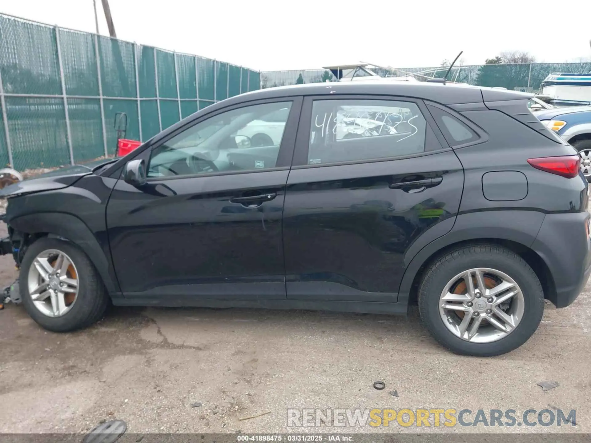 14 Photograph of a damaged car KM8K1CAA8MU738427 HYUNDAI KONA 2021