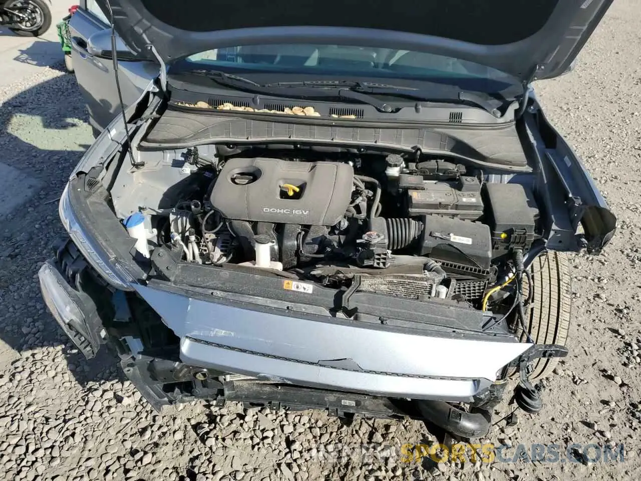12 Photograph of a damaged car KM8K1CAA9MU704738 HYUNDAI KONA 2021