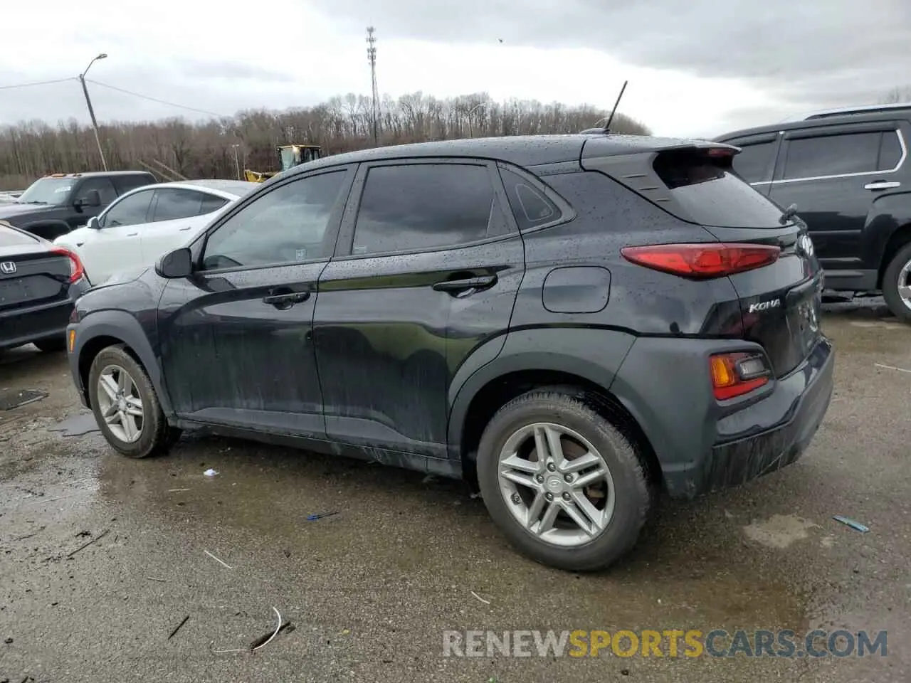 2 Photograph of a damaged car KM8K1CAAXMU640922 HYUNDAI KONA 2021