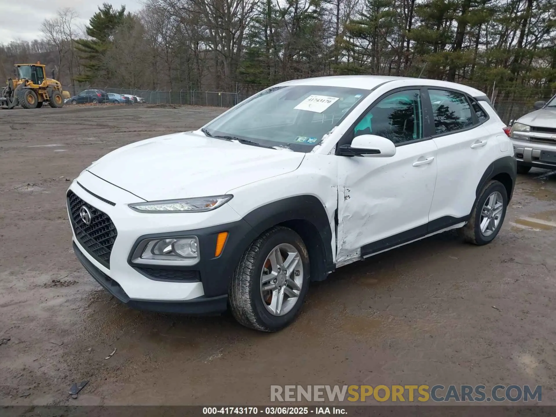 2 Photograph of a damaged car KM8K1CAAXMU745573 HYUNDAI KONA 2021