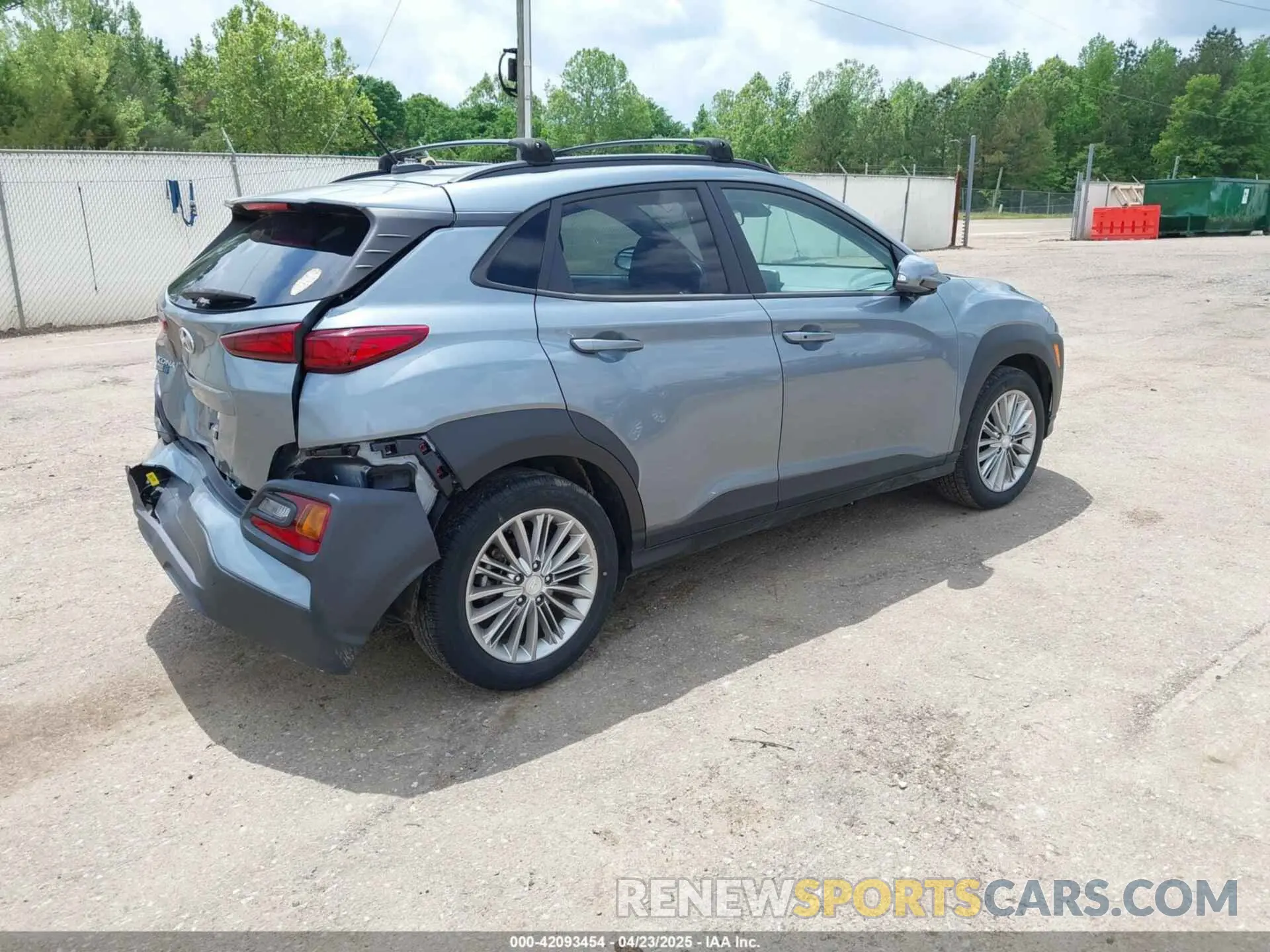 4 Фотография поврежденного автомобиля KM8K22AA2MU601507 HYUNDAI KONA 2021