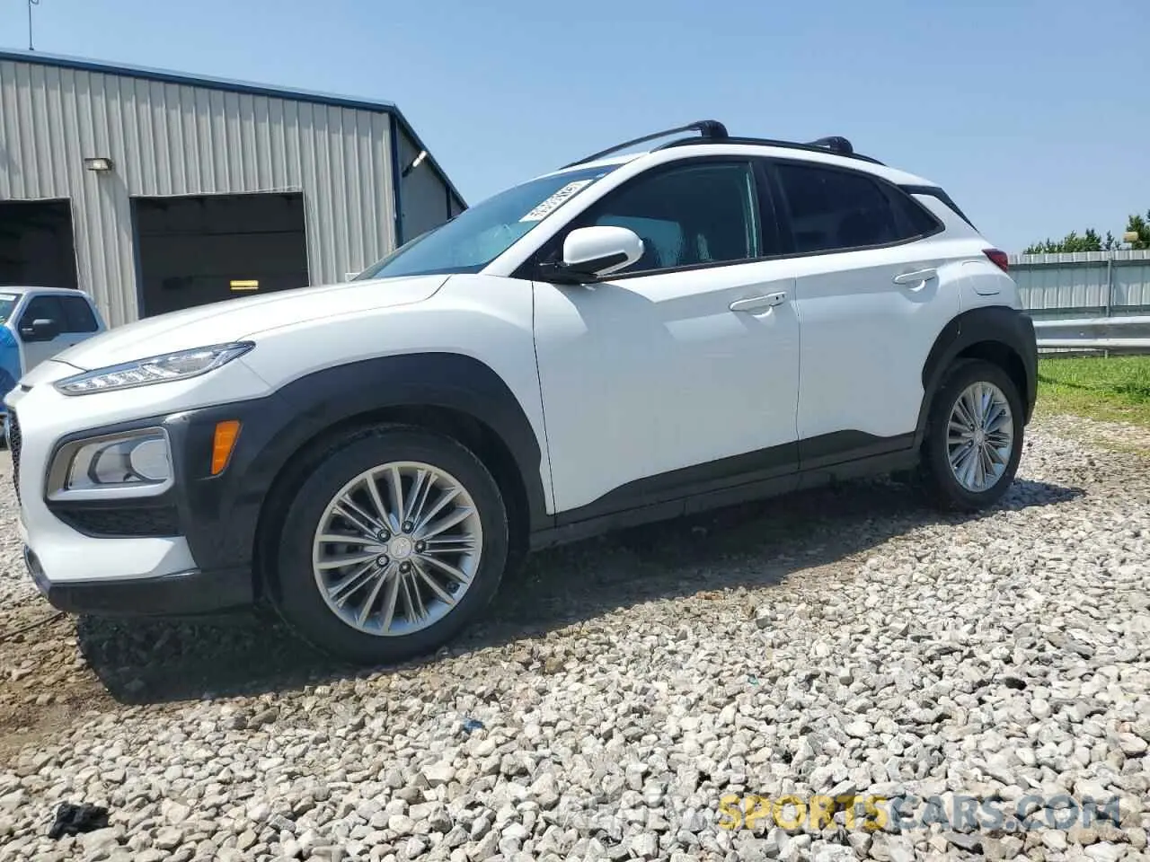 1 Photograph of a damaged car KM8K22AA4MU603470 HYUNDAI KONA 2021