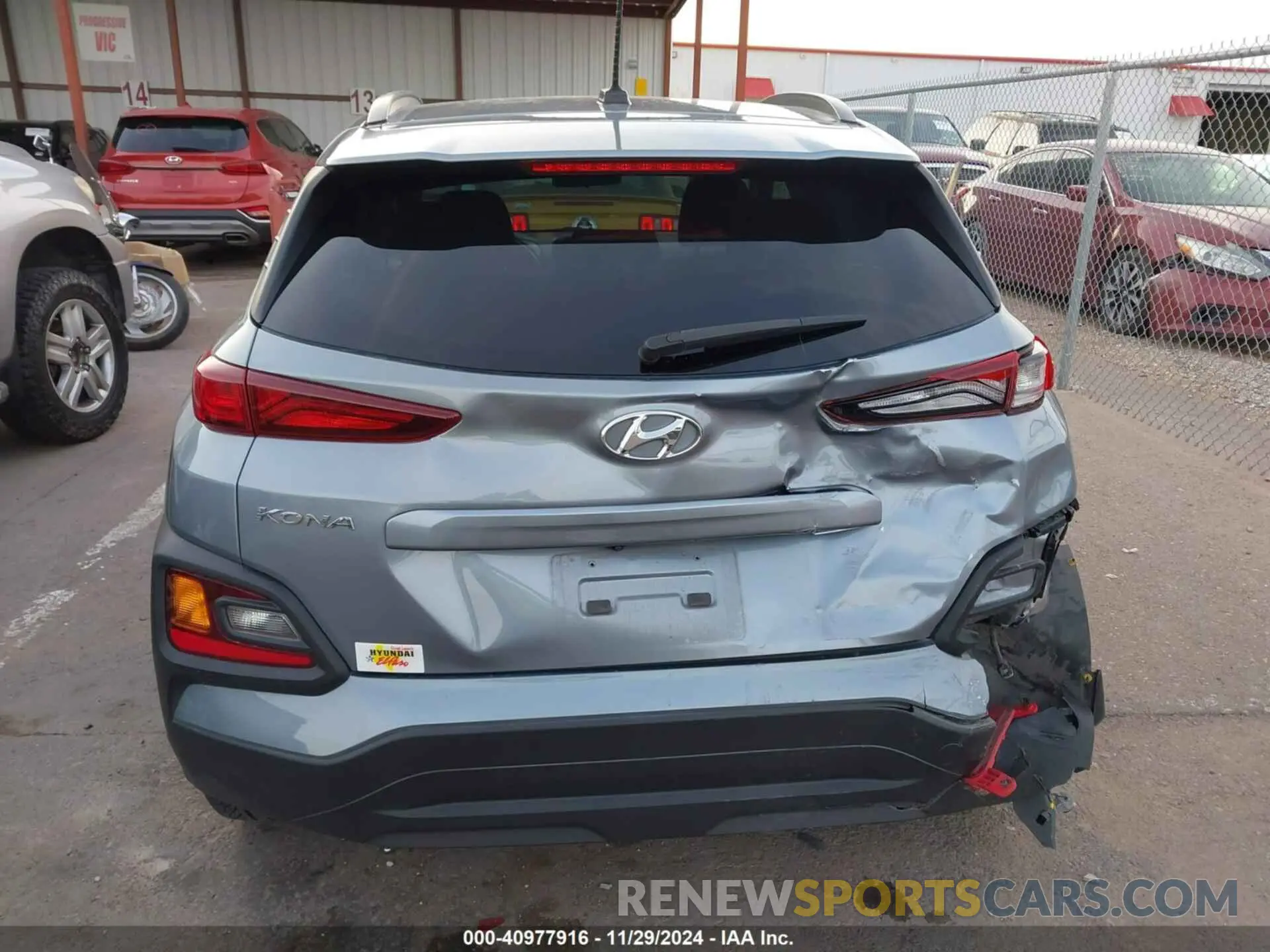 16 Фотография поврежденного автомобиля KM8K22AA4MU616767 HYUNDAI KONA 2021