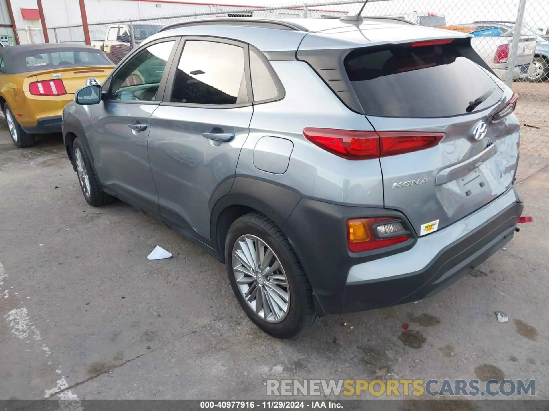 3 Фотография поврежденного автомобиля KM8K22AA4MU616767 HYUNDAI KONA 2021
