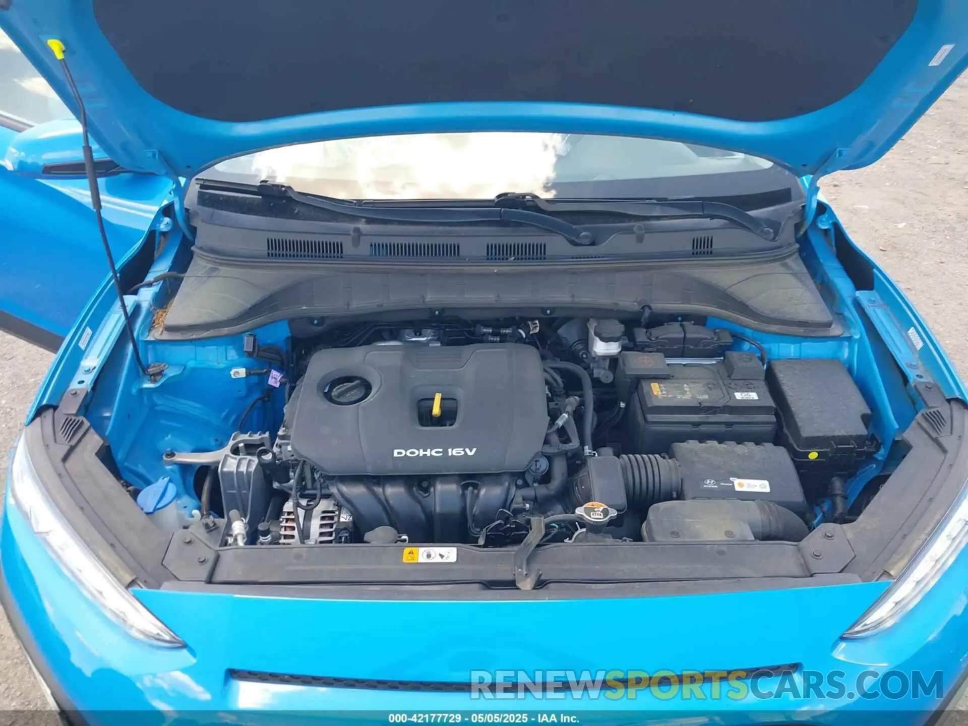 10 Photograph of a damaged car KM8K22AA4MU621368 HYUNDAI KONA 2021