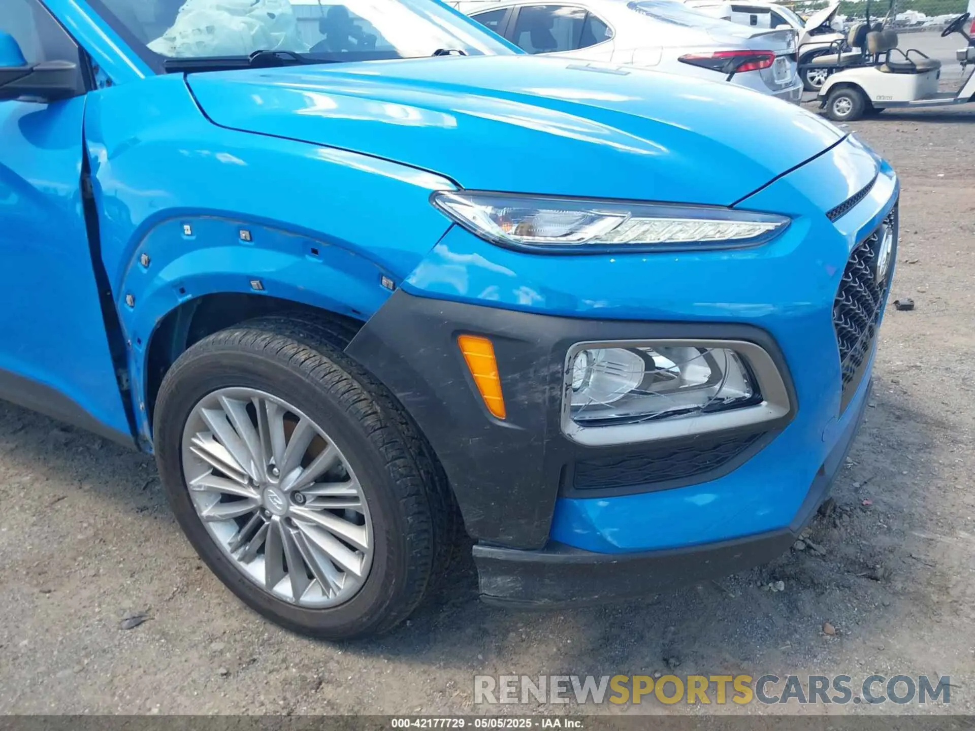 6 Photograph of a damaged car KM8K22AA4MU621368 HYUNDAI KONA 2021