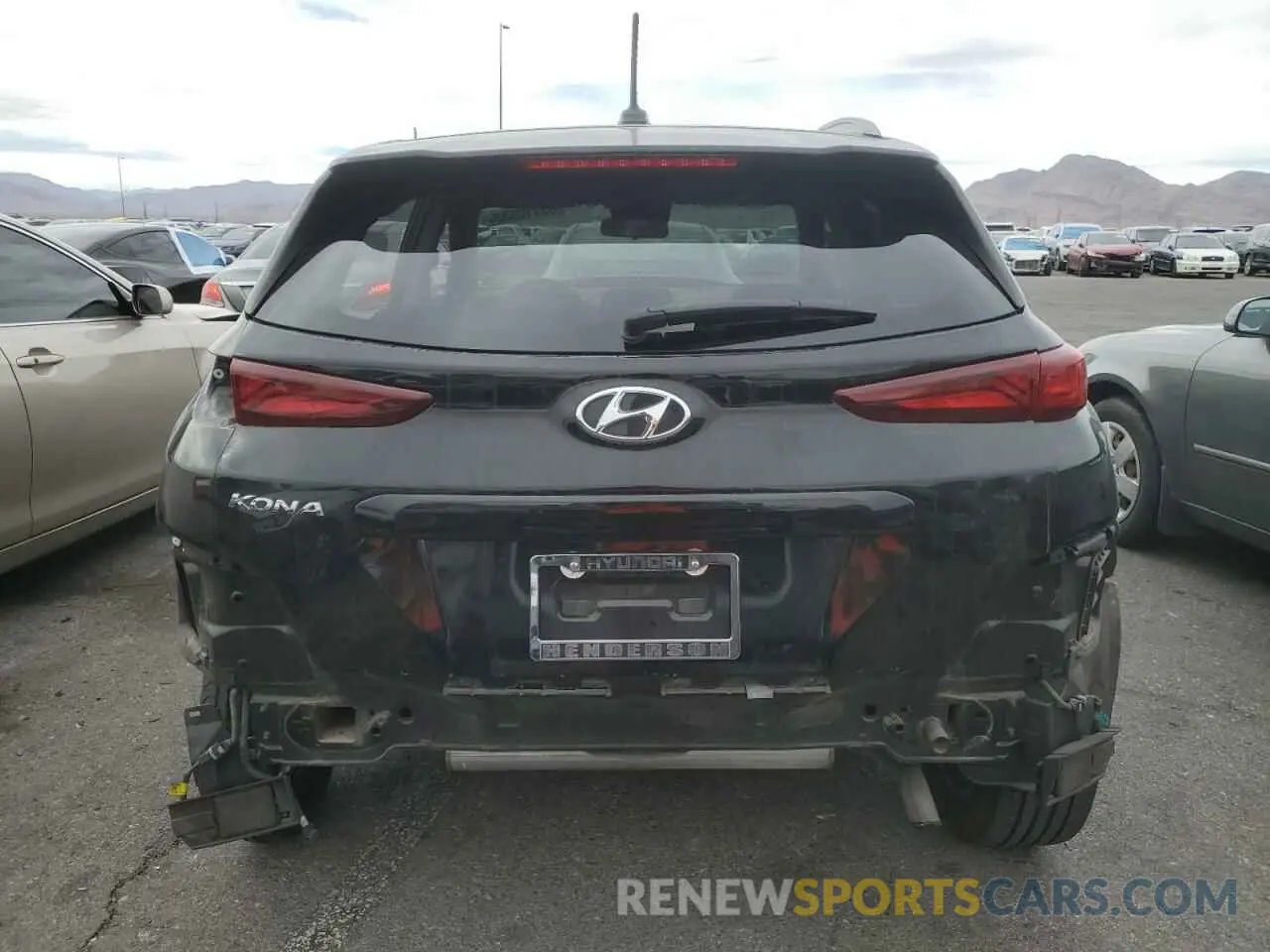 6 Фотография поврежденного автомобиля KM8K22AA4MU661224 HYUNDAI KONA 2021