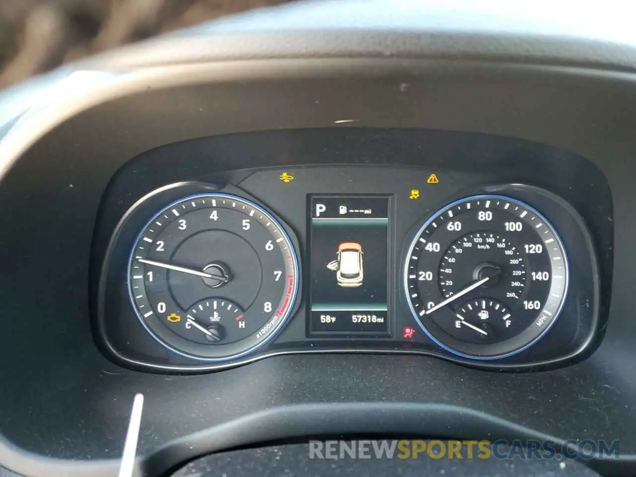 9 Photograph of a damaged car KM8K22AA4MU707313 HYUNDAI KONA 2021