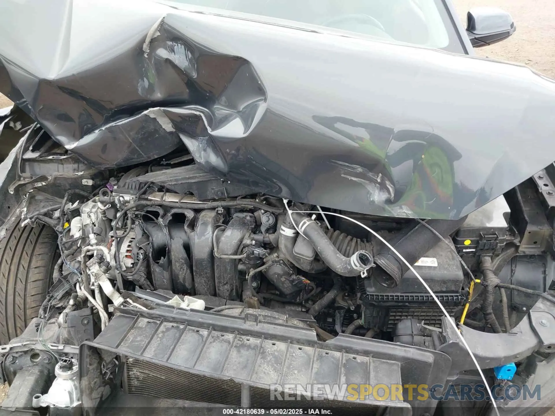 10 Photograph of a damaged car KM8K22AA5MU603865 HYUNDAI KONA 2021