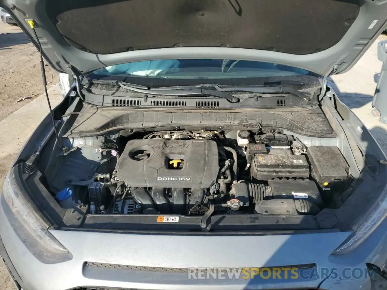 12 Photograph of a damaged car KM8K22AA5MU616812 HYUNDAI KONA 2021