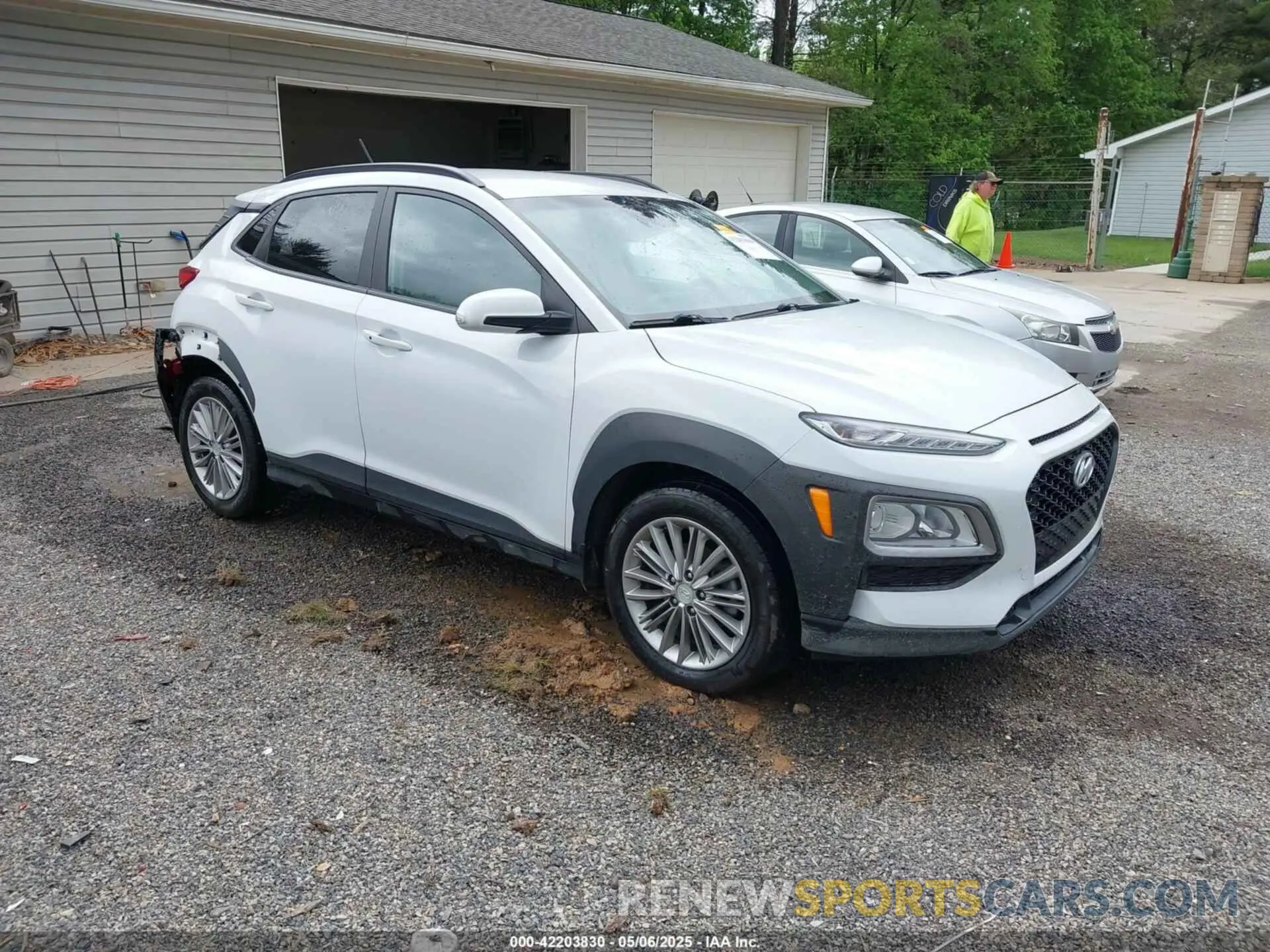 1 Фотография поврежденного автомобиля KM8K22AA6MU600814 HYUNDAI KONA 2021