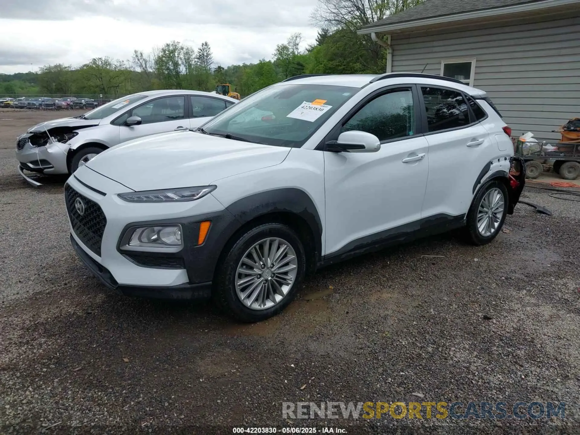 2 Фотография поврежденного автомобиля KM8K22AA6MU600814 HYUNDAI KONA 2021