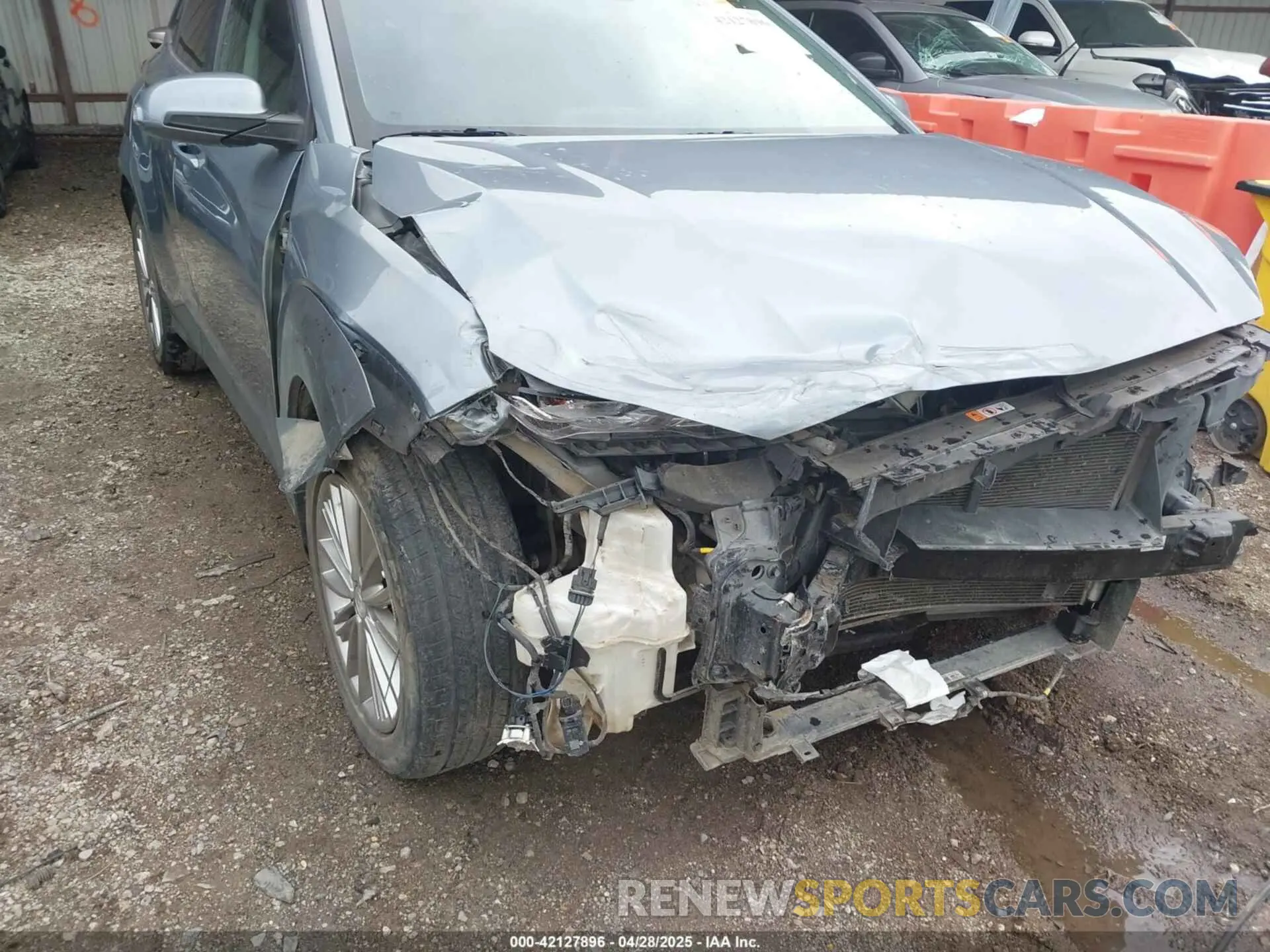 6 Photograph of a damaged car KM8K22AA7MU639489 HYUNDAI KONA 2021