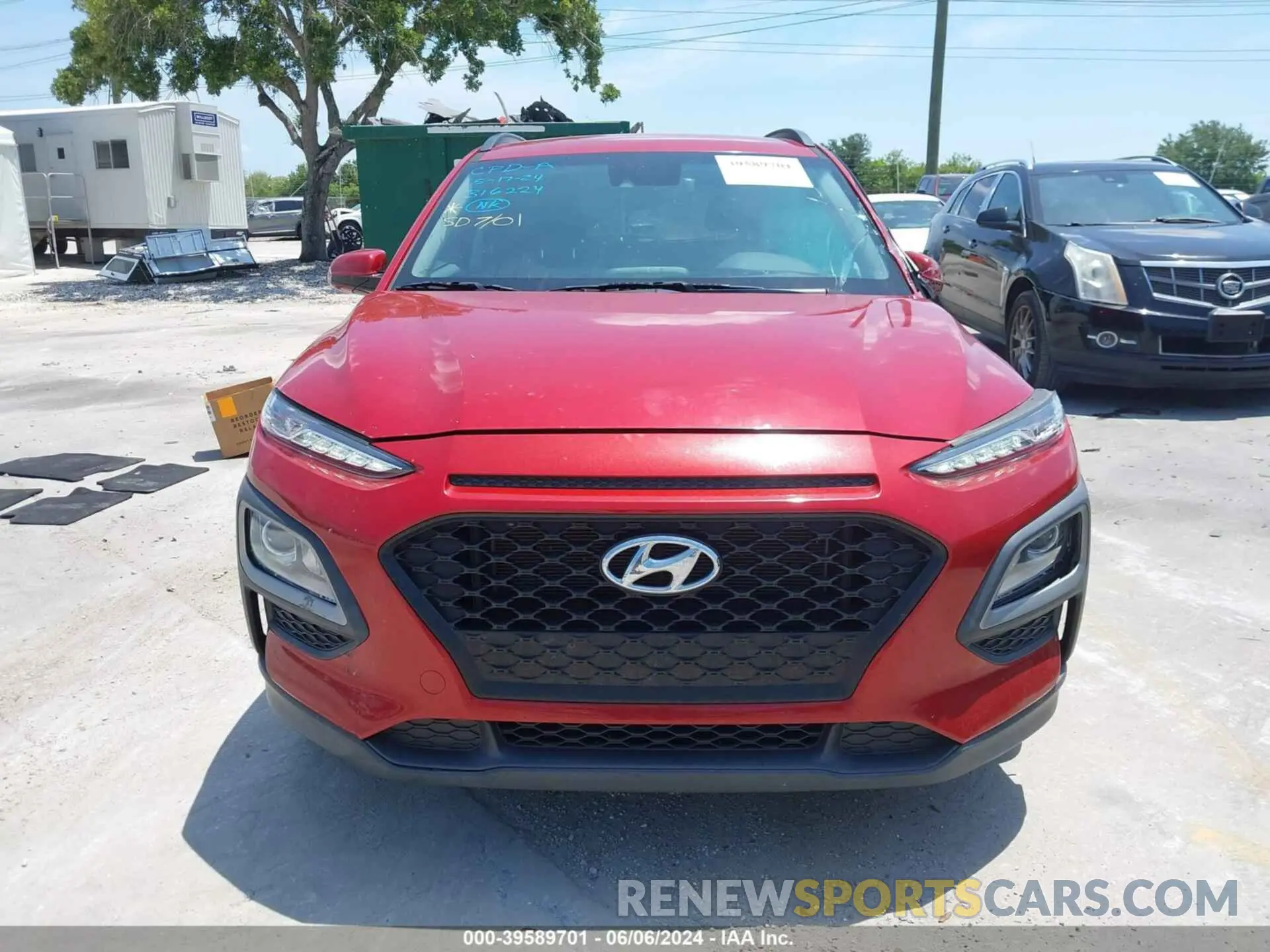 12 Photograph of a damaged car KM8K22AA8MU601480 HYUNDAI KONA 2021